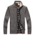 New Men's Sweaters Autumn Winter Warm Cashmere Wool Zipper Cardigan Sweaters Man Casual Knitwear Sweatercoat male clothe