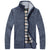 New Men's Sweaters Autumn Winter Warm Cashmere Wool Zipper Cardigan Sweaters Man Casual Knitwear Sweatercoat male clothe