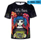 Summer Sally Face 3D t shirt Men/women Harajuku Short Sleeve 3D Print Sally Face Men's T-shirt Harajuku High Quality Clothe