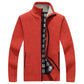 New Men's Sweaters Autumn Winter Warm Cashmere Wool Zipper Cardigan Sweaters Man Casual Knitwear Sweatercoat male clothe